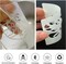 24 Pcs Small Christmas Stencils 3x3 Inch for Painting on Wood Slice